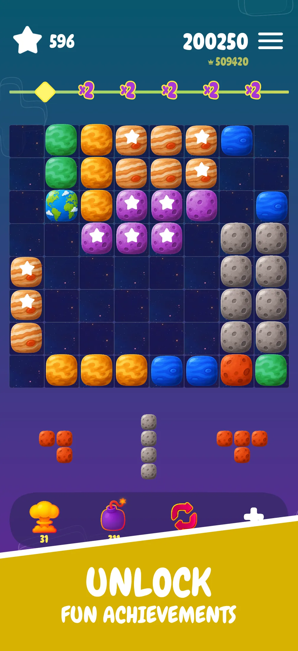 Super Block Blast gameplay